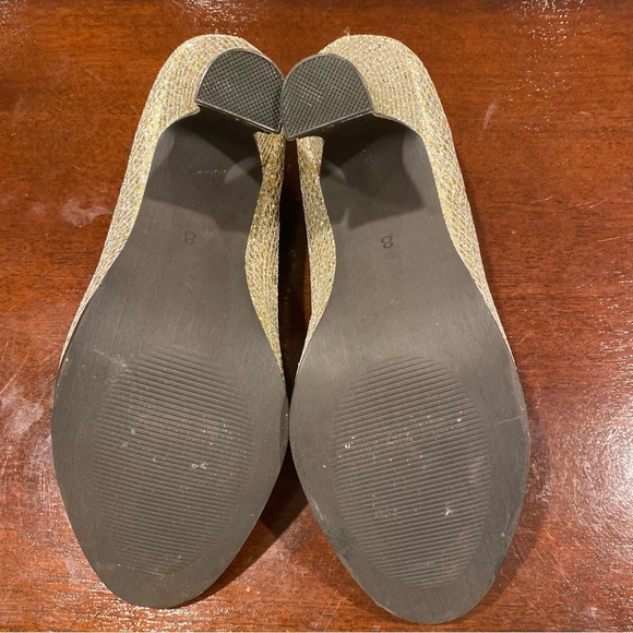 Costume Gallery sparkly character shoes size 8 - Picture 3 of 3